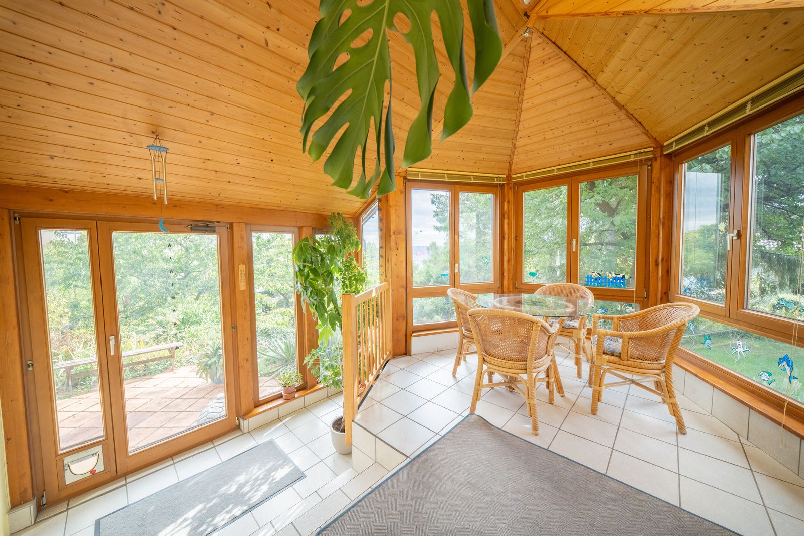 Wintergarten nach der Bearbeitung