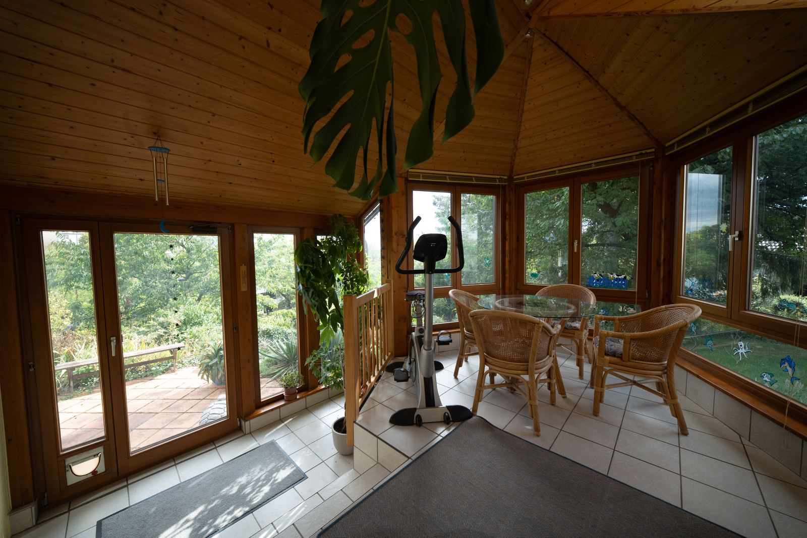 Wintergarten vor der Bearbeitung
